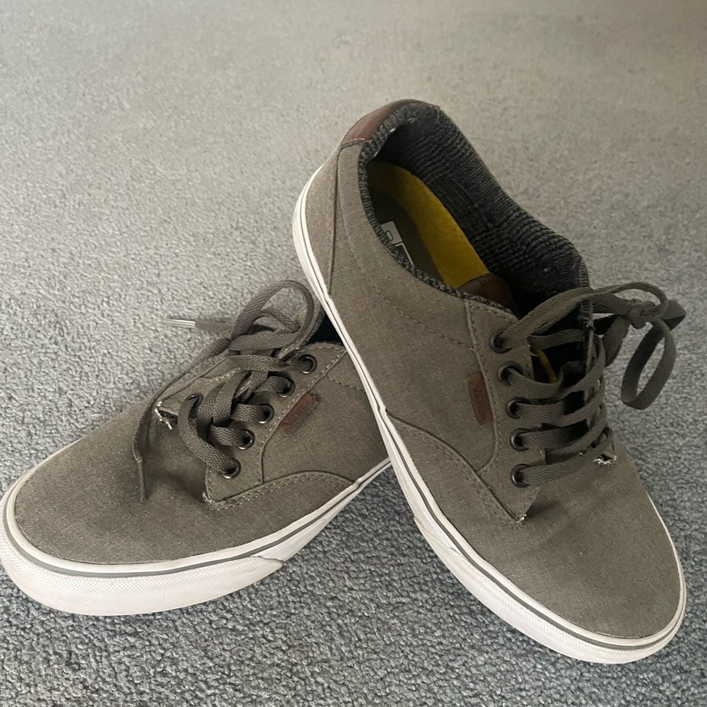 Olive green Vans